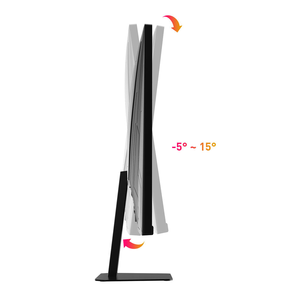 KTC Q24T09 Gaming Monitor, 24-inch 2560*1440 16:9 Fast IPS Screen, 180Hz Refresh Rate, FreeSync &amp; G-Sync, 126% sRGB, HDR Support, Low Blue Light, Wall Mount Support &amp;Tilt Adjustment, 2 x HDMI2.0, 2 x DP1.4, 1 x Earphone Jack