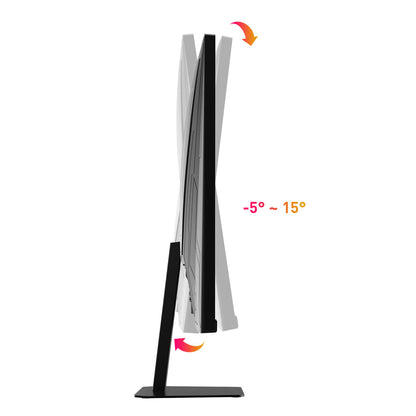 KTC Q24T09 Gaming Monitor, 24-inch 2560*1440 16:9 Fast IPS Screen, 180Hz Refresh Rate, FreeSync &amp; G-Sync, 126% sRGB, HDR Support, Low Blue Light, Wall Mount Support &amp;Tilt Adjustment, 2 x HDMI2.0, 2 x DP1.4, 1 x Earphone Jack