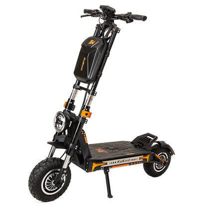 KuKirin G4 Max Off-road Electric Scooter, 1600W*2  Dual Motor 86km/h Max Speed 12-inch Tire 60V 35.2Ah 2112Wh Removable Battery 95km Range Hydralic Brake 38° climb 8 Light system Hydraulic damping absorption IP54 Waterproof