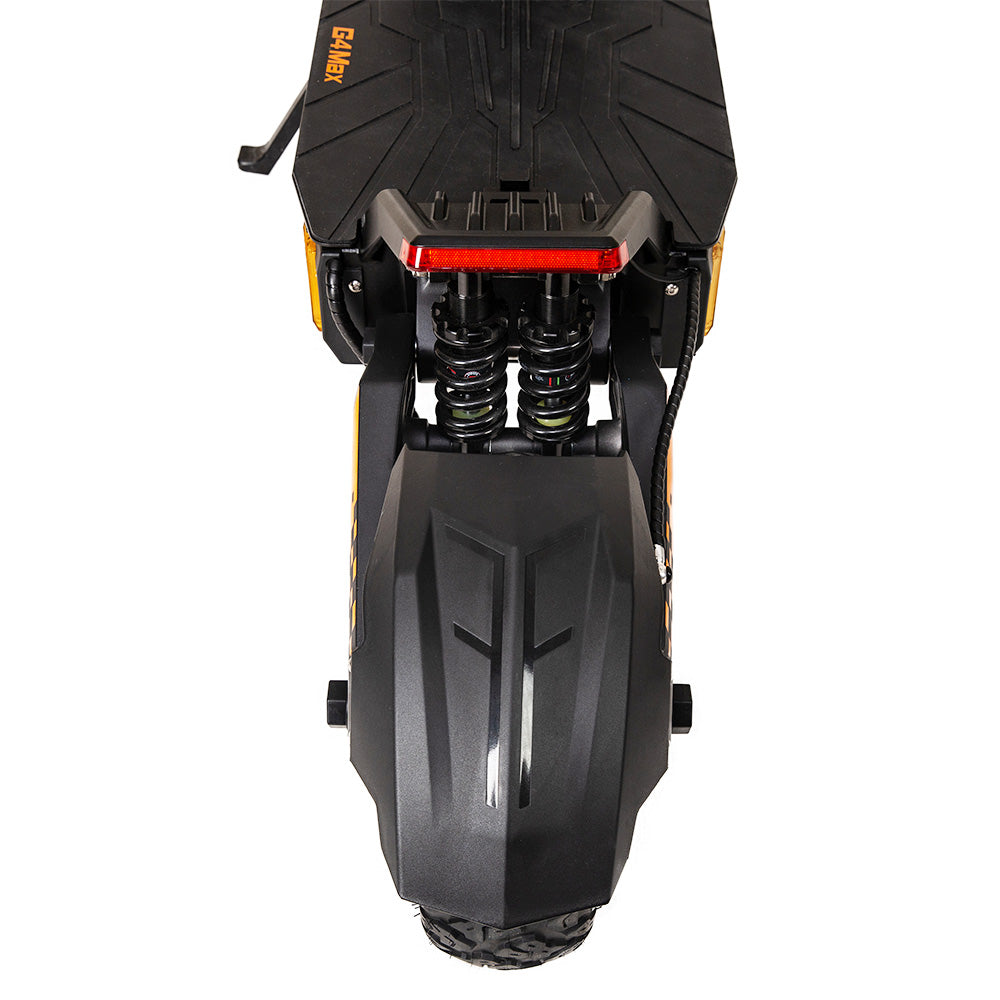 KuKirin G4 Max Off-road Electric Scooter, 1600W*2  Dual Motor 86km/h Max Speed 12-inch Tire 60V 35.2Ah 2112Wh Removable Battery 95km Range Hydralic Brake 38° climb 8 Light system Hydraulic damping absorption IP54 Waterproof