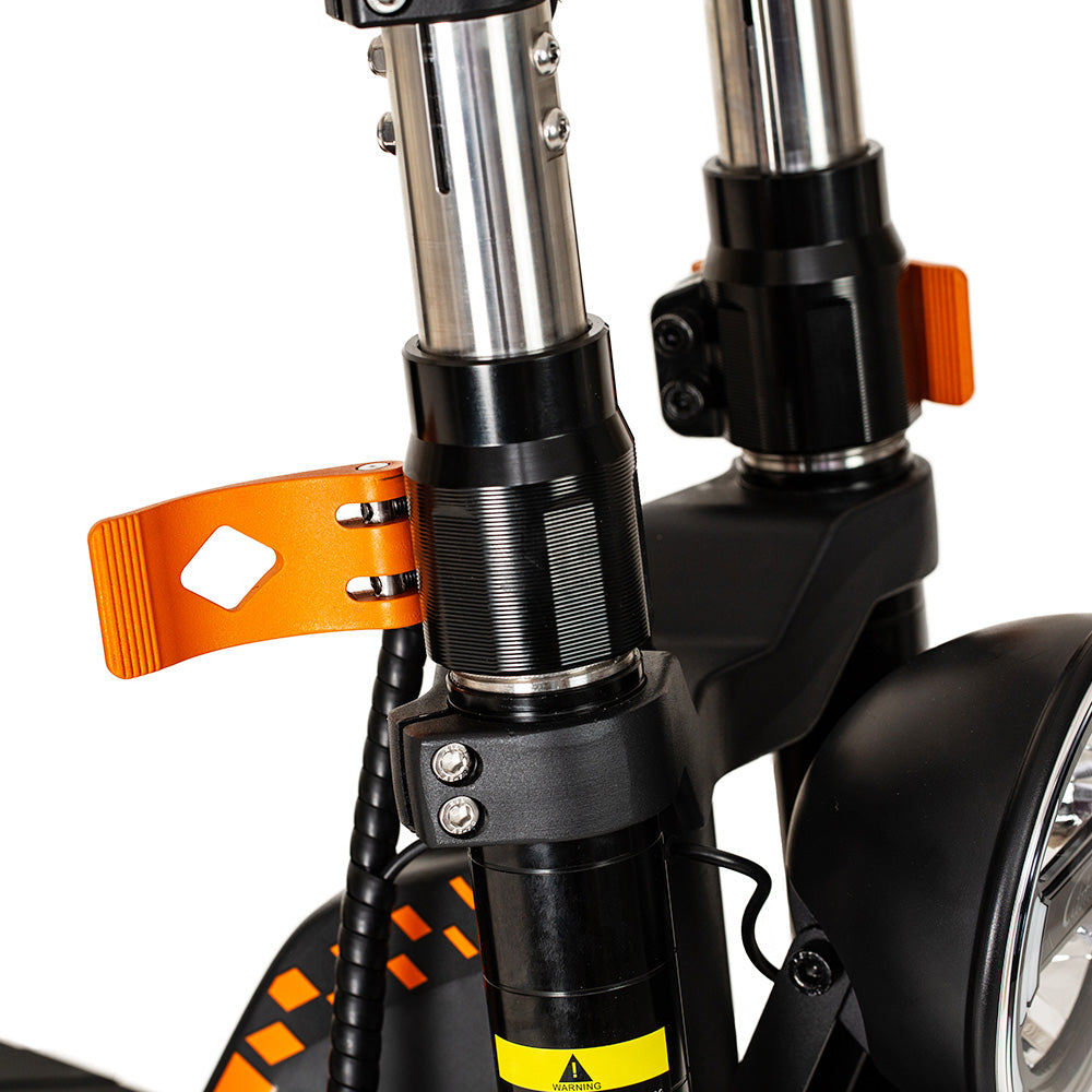 KuKirin G4 Max Off-road Electric Scooter, 1600W*2  Dual Motor 86km/h Max Speed 12-inch Tire 60V 35.2Ah 2112Wh Removable Battery 95km Range Hydralic Brake 38° climb 8 Light system Hydraulic damping absorption IP54 Waterproof