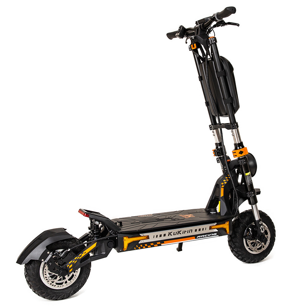 KuKirin G4 Max Off-road Electric Scooter, 1600W*2  Dual Motor 86km/h Max Speed 12-inch Tire 60V 35.2Ah 2112Wh Removable Battery 95km Range Hydralic Brake 38° climb 8 Light system Hydraulic damping absorption IP54 Waterproof