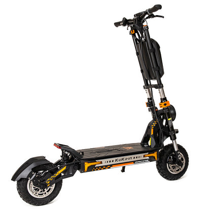 KuKirin G4 Max Off-road Electric Scooter, 1600W*2  Dual Motor 86km/h Max Speed 12-inch Tire 60V 35.2Ah 2112Wh Removable Battery 95km Range Hydralic Brake 38° climb 8 Light system Hydraulic damping absorption IP54 Waterproof