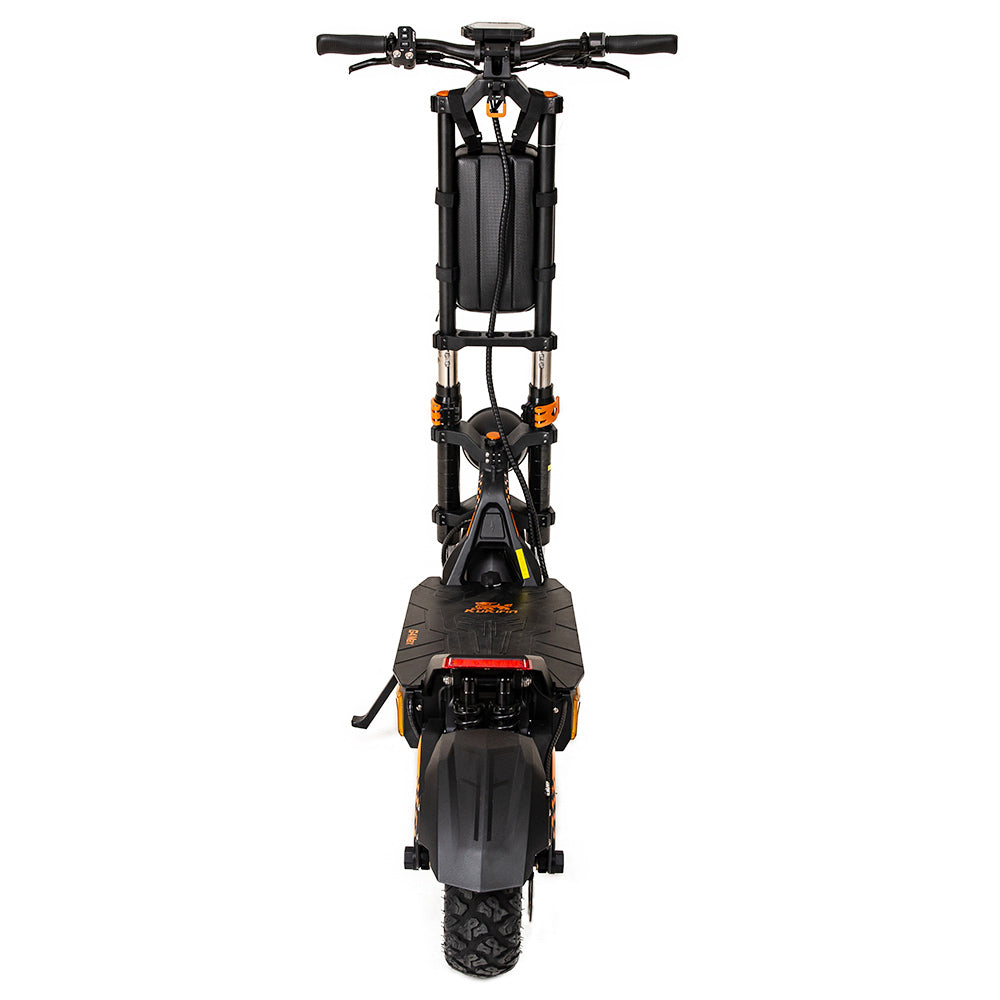 KuKirin G4 Max Off-road Electric Scooter, 1600W*2  Dual Motor 86km/h Max Speed 12-inch Tire 60V 35.2Ah 2112Wh Removable Battery 95km Range Hydralic Brake 38° climb 8 Light system Hydraulic damping absorption IP54 Waterproof