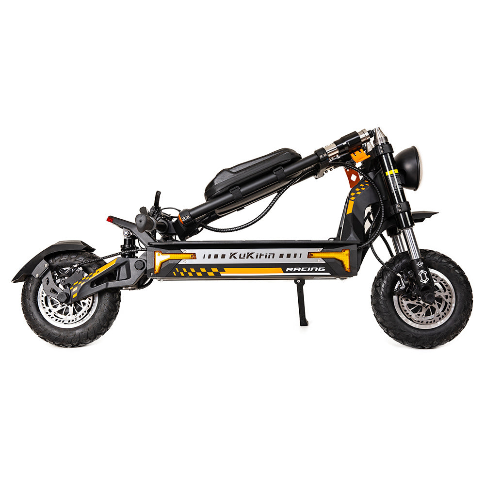 KuKirin G4 Max Off-road Electric Scooter, 1600W*2  Dual Motor 86km/h Max Speed 12-inch Tire 60V 35.2Ah 2112Wh Removable Battery 95km Range Hydralic Brake 38° climb 8 Light system Hydraulic damping absorption IP54 Waterproof