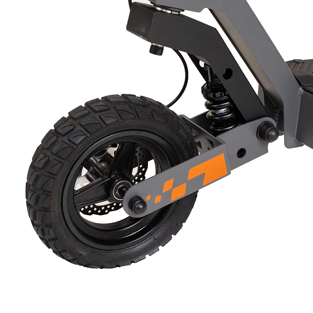 Kukirin G2 Foldable Electric Scooter 2025 Upgrade 800W Motor 48V 15Ah Battery 10-inch Tire 45km/h Max Speed 55km Range Touchscreen Display Disc Brake 7 Light System - Black