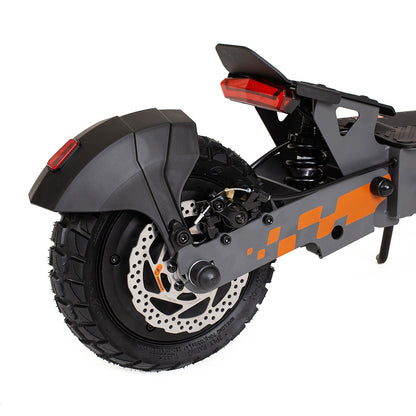 Kukirin G2 Foldable Electric Scooter 2025 Upgrade 800W Motor 48V 15Ah Battery 10-inch Tire 45km/h Max Speed 55km Range Touchscreen Display Disc Brake 7 Light System - Black
