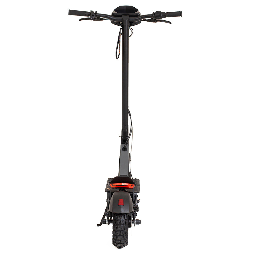 Kukirin G2 Foldable Electric Scooter 2025 Upgrade 800W Motor 48V 15Ah Battery 10-inch Tire 45km/h Max Speed 55km Range Touchscreen Display Disc Brake 7 Light System - Black