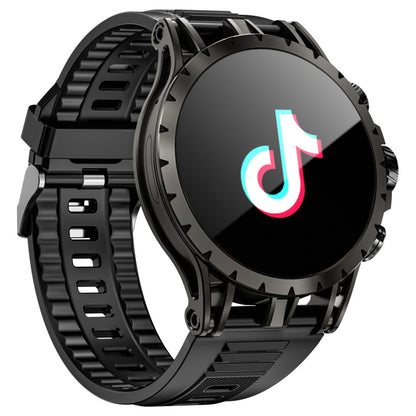 LOKMAT APPLLP 4 Smartwatch, 1.508-inch AMOLED Screen, Support 4G/5G SIM Card, Heart Rate Blood Oxygen Monitoring, NFC Function, GPS Positioning