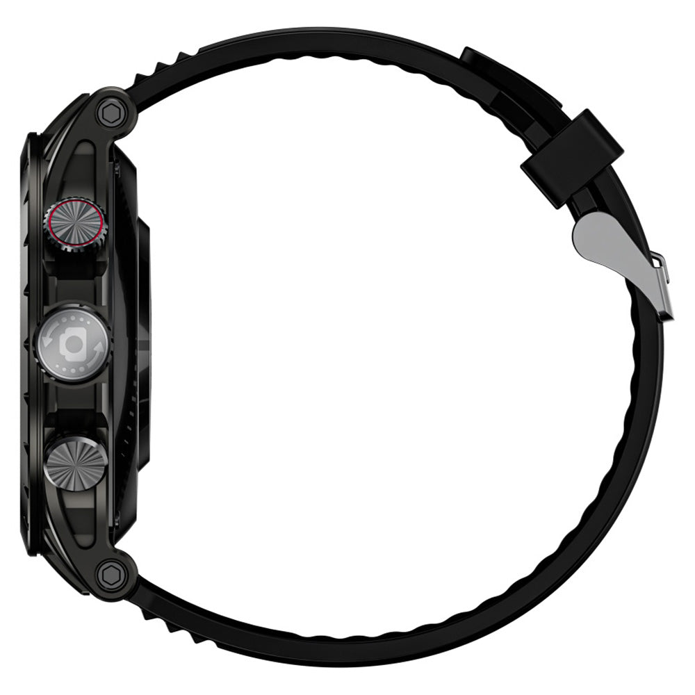 LOKMAT APPLLP 4 Smartwatch, 1.508-inch AMOLED Screen, Support 4G/5G SIM Card, Heart Rate Blood Oxygen Monitoring, NFC Function, GPS Positioning