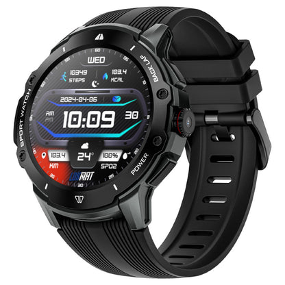 LOKMAT APPLLP 4G Smartwatch, AMOLED HD Screen, NFC Access, Heart Rate Health Monitoring, Bluetooth 4.2, Multiple Sports Modes, GPS/Beidou/Granas/AGPS/LBS Positioning
