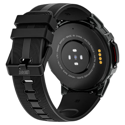 LOKMAT APPLLP 4G Smartwatch, AMOLED HD Screen, NFC Access, Heart Rate Health Monitoring, Bluetooth 4.2, Multiple Sports Modes, GPS/Beidou/Granas/AGPS/LBS Positioning