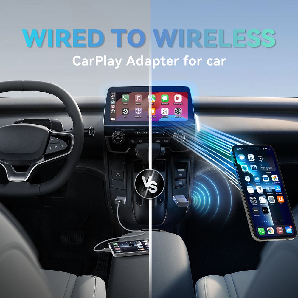 MINIX CP86 Wired CarPlay to Wireless Adapter