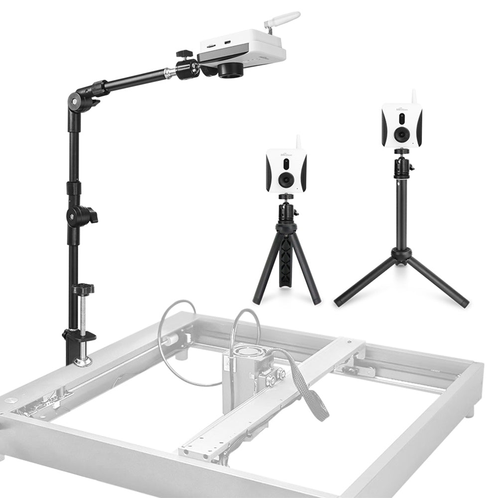 Mintion Lasercam Laser Engraver Camera, 1080P Video Resolution, Positioning in LightBurn, WiFi Remote Control, Auto Time-Lapse Video, Fire Detection, Night Version, Support PC Browser