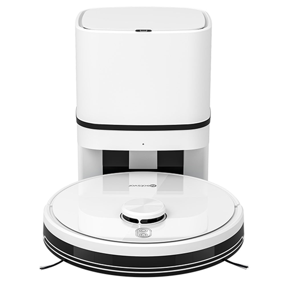 Neatsvor S600 Robot Vacuum Cleaner and Mop, 2.8L Dust Collection, 5200mAh Battery, LDS4.0 Laser Navigation, APP Control, Alexa &amp; Google Home, 2-in-1 Brush, HEPA Filtration, and 350ml Water Tank