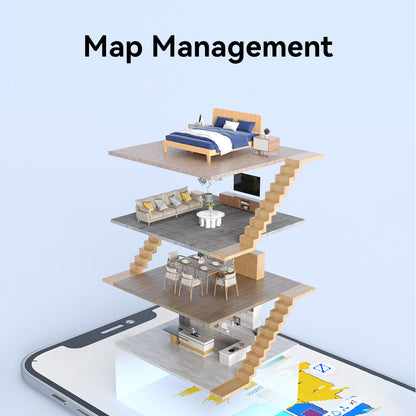 Neatsvor S600 Robot Vacuum Cleaner and Mop, 2.8L Dust Collection, 5200mAh Battery, LDS4.0 Laser Navigation, APP Control, Alexa &amp; Google Home, 2-in-1 Brush, HEPA Filtration, and 350ml Water Tank