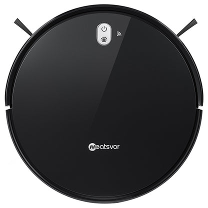 Neatsvor X520 Robot Vacuum Cleaner and Mop, 6000Pa Suction, 5200mAh Battery, Wi-Fi/APP Control, 3-in-1 Cleaning, Intelligent Navigation 3.0, HEPA Filtration, and Voice Control for Carpets and Hard Floors, Black