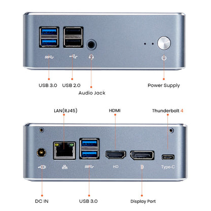 Ninkear M11 Mini PC Intel Core i7-1165G7 Processor, 16GB DDR4 512GB SSD, Windows 11, WiFi 6