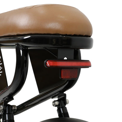 ONESPORT W66 Electric Bike, 500W Motor, 48V 13.5Ah Battery, 20*4.0 inch Tire, 25km/h Max Speed, 100km Range, Front &amp; Rear Hydraulic Disc Brakes, Shock Absorbing Front Fork, 7-speed Transmission