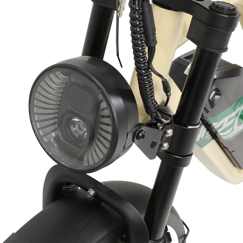 ONESPORT W66 Electric Bike, 500W Motor, 48V 13.5Ah Battery, 20*4.0 inch Tire, 25km/h Max Speed, 100km Range, Front &amp; Rear Hydraulic Disc Brakes, Shock Absorbing Front Fork, 7-speed Transmission