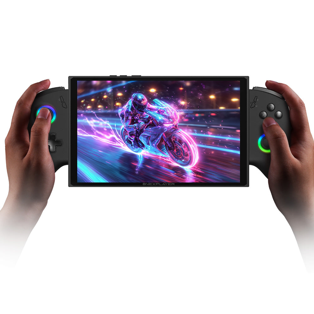 One Netbook OneXPlayer X1 Mini Handheld Gaming PC, AMD Ryzen 7 8840U 8 Cores Max 5.1GHz, 8.8'' 2560*1600 144Hz LTPS Screen, 32GB LPDDR5x RAM 1TB SSD, 2*USB4 1*USB3.2 1* TF Card Slot 1* Oculink 1*Audio, Harman Sound System, 65.02Wh Battery - EU Plug
