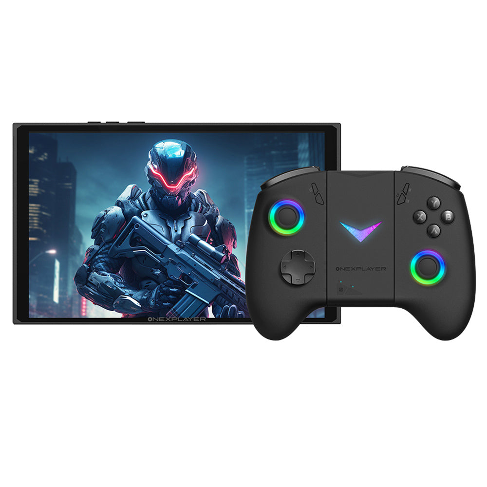 One Netbook OneXPlayer X1 Mini Handheld Gaming PC, AMD Ryzen 7 8840U 8 Cores Max 5.1GHz, 8.8'' 2560*1600 144Hz LTPS Screen, 32GB LPDDR5x RAM 1TB SSD, 2*USB4 1*USB3.2 1* TF Card Slot 1* Oculink 1*Audio, Harman Sound System, 65.02Wh Battery - EU Plug