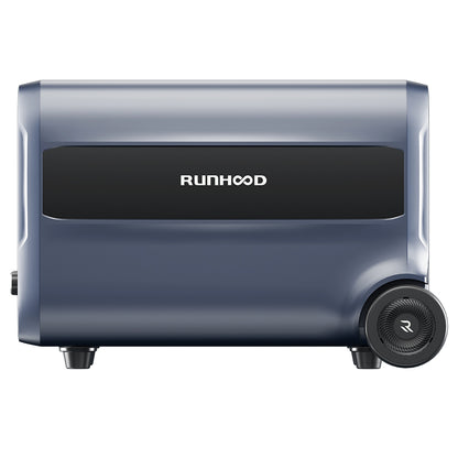 RUNHOOD F2400 Portable Power Station, 2400W 2400Wh LiFePO4 Battery, 4800W Peak Power, Outdoor Generator, Balcony Power Storage System