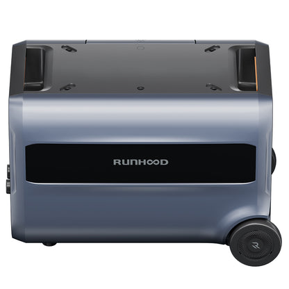 RUNHOOD F2400 Portable Power Station, 2400W 2400Wh LiFePO4 Battery, 4800W Peak Power, Outdoor Generator, Balcony Power Storage System