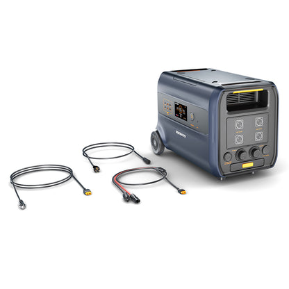 RUNHOOD F2400 Portable Power Station, 2400W 2400Wh LiFePO4 Battery, 4800W Peak Power, Outdoor Generator, Balcony Power Storage System