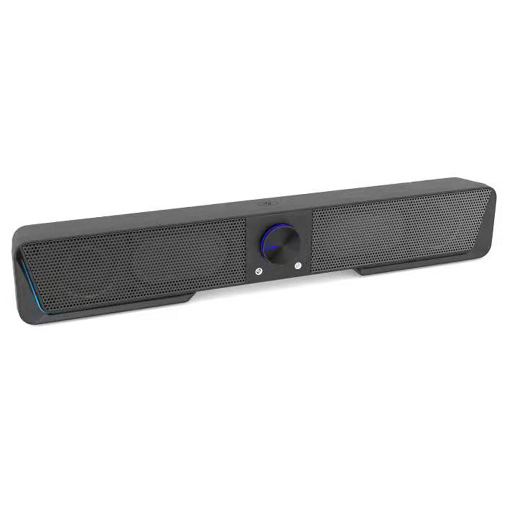 Redragon GS570 Darknets RGB Bluetooth Sound Bar 2.0 Channel with Dual Speakers and Dynamic Lighting - Black