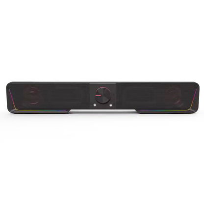 Redragon GS570 Darknets RGB Bluetooth Sound Bar 2.0 Channel with Dual Speakers and Dynamic Lighting - Black