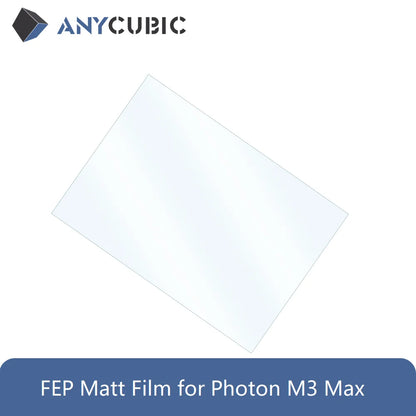 ANYCUBIC FEP matný film pre Photon M3 Max 3D tlačiareň 390X263X0,1mm Hrúbka 0,1mm Svetelná priepustnosť 95%