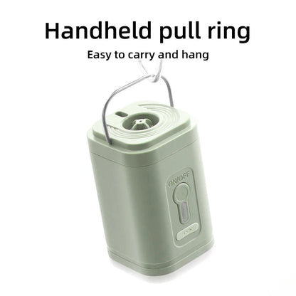 Elektrická vzduchová pumpa 3 v 1 so svetlami Mini bezdrôtový vzduchový kompresor USB nabíjacie nafukovacie/deflovacie pumpy pre outdoorové kempovanie