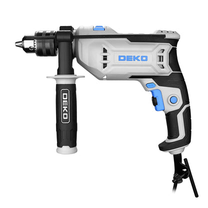 Profesionálna príklepová vŕtačka DEKO DKID13XL65G, 220 V, 2 funkcie, vŕtačka, skrutkovač, elektrické náradie (séria DKID)
