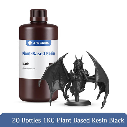 ANYCUBIC Živica ABS Pro 2/ Vodné umývanie/ ECO Rastlinná živica 405nm UV živica 10kg Pre LCD 3D tlačiareň Materiál na tlač