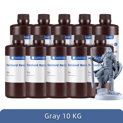 ANYCUBIC 405nm UV štandardná živica / štandardná živica V2 pre fotónovú 3D tlačiareň Mono X tlačový materiál LCD UV citlivý Normálny 1kg