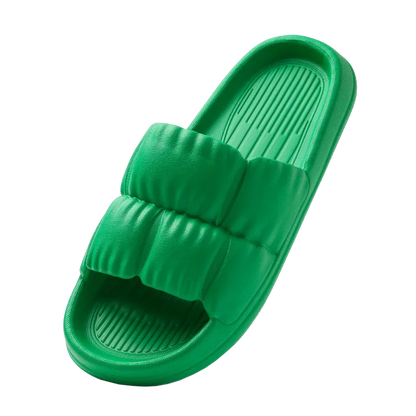 Móda Leto Stručný Pár Protišmykové Mäkké šmykľavky Pružné Útulné sandále Muži Ženy Ležérne Papuče Dámske Domáce topánky Žabky