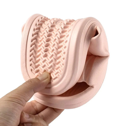 Móda Leto Stručný Pár Protišmykové Mäkké šmykľavky Pružné Útulné sandále Muži Ženy Ležérne Papuče Dámske Domáce topánky Žabky