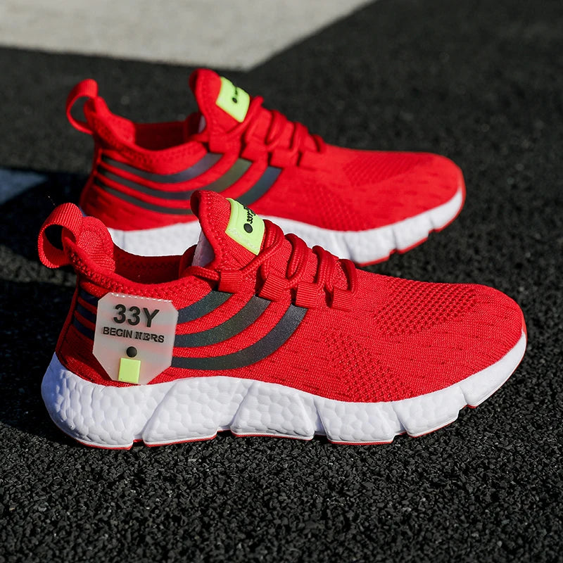 Športová obuv pre mužov luxusná značka ležérne tenisky letná mužská bežecká obuv priedušná pohodlná módna vychádzková obuv