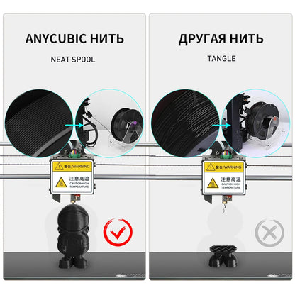 ANYCUBIC 3D tlačiareň Viacfarebné vlákno PLA 1,75 mm 1 kg/kotúč Plastová guma Spotrebný materiál pre FDM 3D tlačiareň Kobra 2 Pro