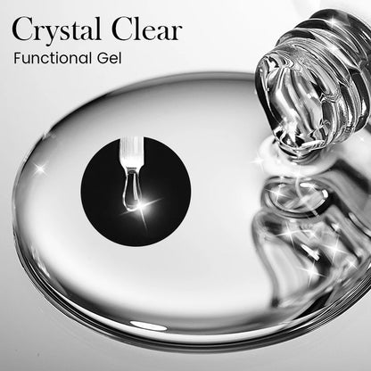 BORN PRETTY 10 ml Base Gel Top Coat Gumový gél na posilnenie gélu na nechty Pomôcky Soak Off UV LED funkčný gél na lak na nechty