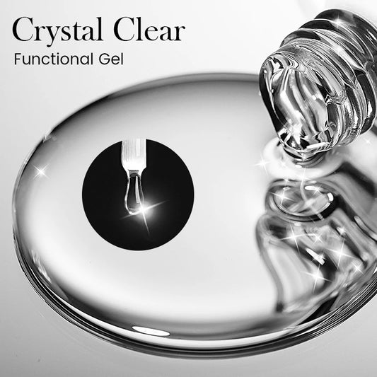 BORN PRETTY 10 ml Base Gel Top Coat Gumový gél na posilnenie gélu na nechty Pomôcky Soak Off UV LED funkčný gél na lak na nechty