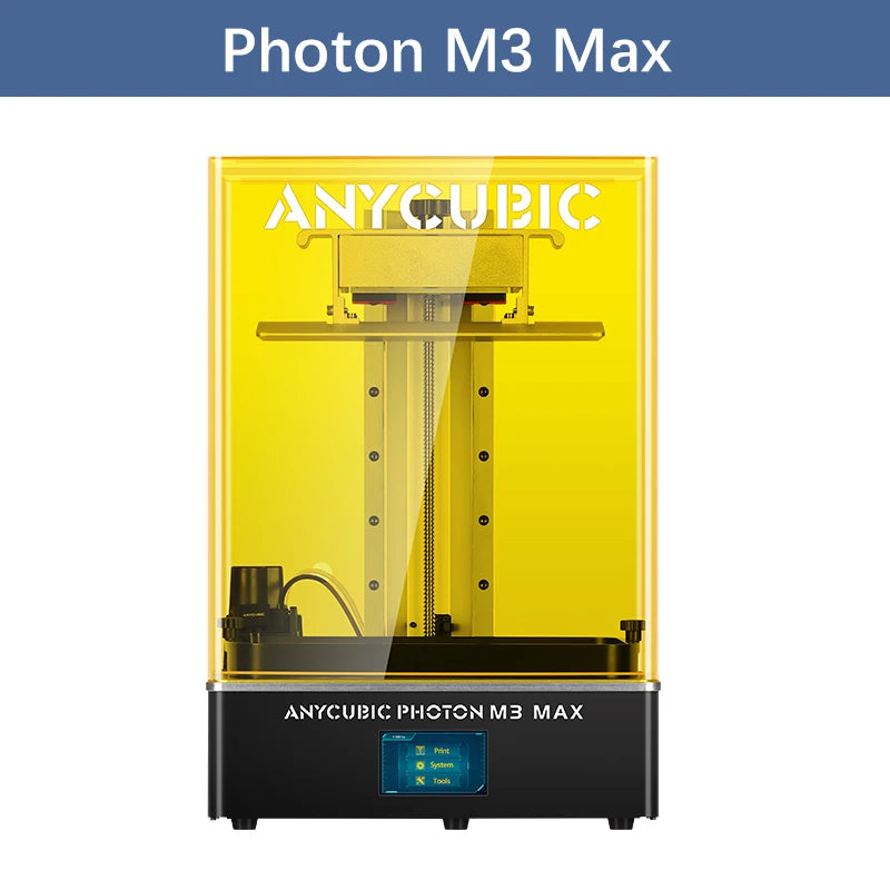 ANYCUBIC Photon M3 Max LCD 3D tlačiareň 13" 7K monochromatická obrazovka 3D tlač s vysokým rozlíšením a automatickou živicou