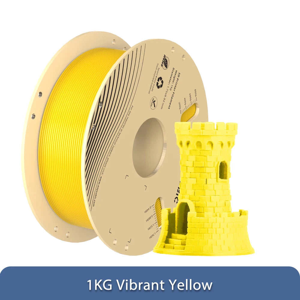 ANYCUBIC 3D tlačiareň PLA Viacfarebné vlákno 1,75 mm 1 kg/rolka Plastová guma Spotrebný materiál pre FDM 3D tlačiareň Kobra