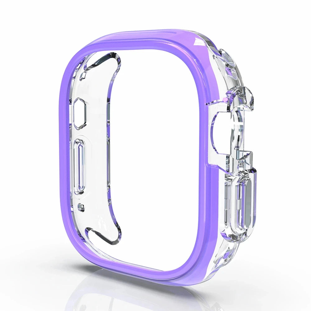 Pre Apple Watch Ultra 49 mm 44 mm 45 mm TPU ochranné puzdro Silikónové puzdrá na nárazníky Kryt pre iWatch Series 8 7 6 se 5 4