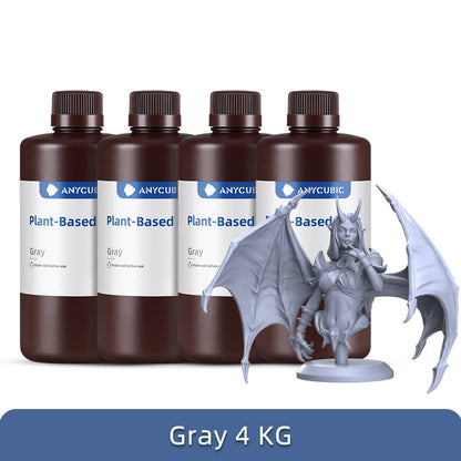 ANYCUBIC ECO UV živica pre LCD 3D tlačiareň Bezpečnosť voči zápachu 405nm UV Rastlinná živica Vysoko presné rýchle vytvrdzovanie