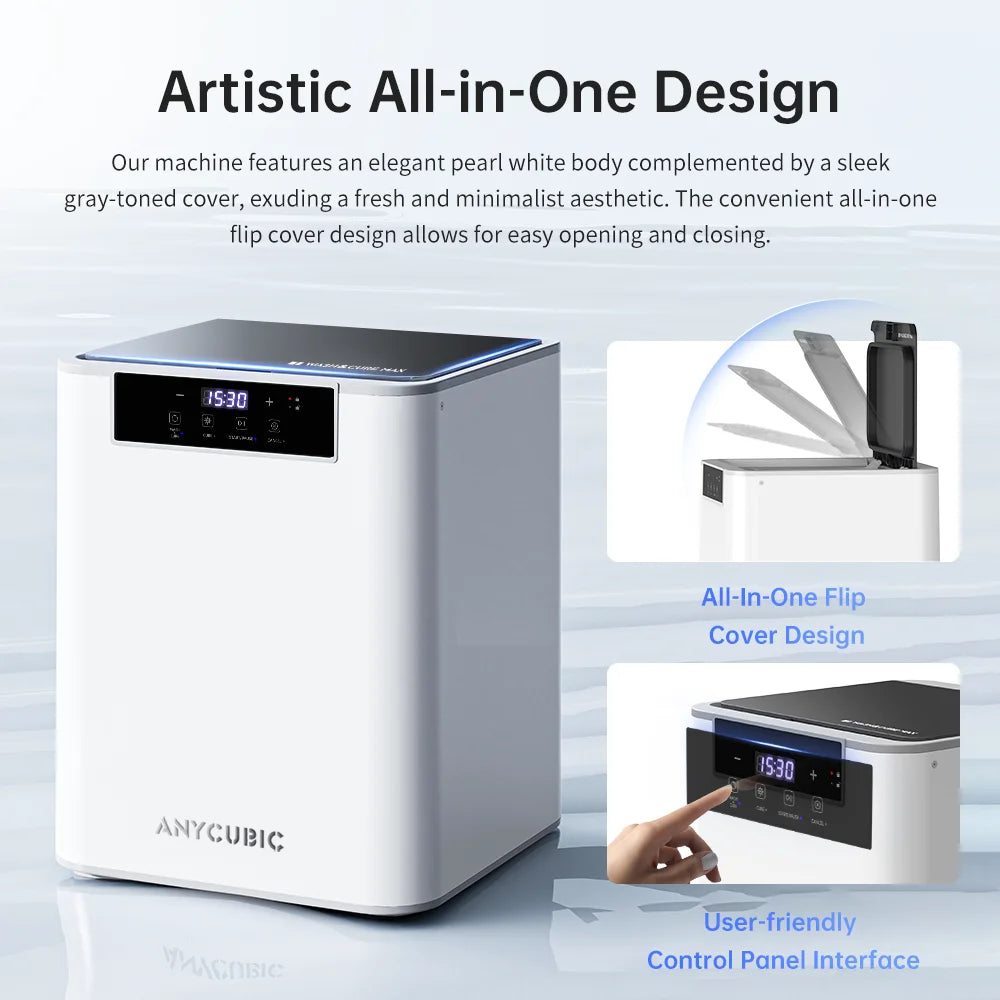 ANYCUBIC Wash &amp; Cure Max 14,9 l umývací stroj na vytvrdzovanie 2 v 1 pre SLA LCD Resin 3D tlačiareň pre Photon M3 Max