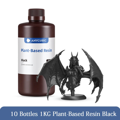 ANYCUBIC Živica ABS Pro 2/ Vodné umývanie/ ECO Rastlinná živica 405nm UV živica 10kg Pre LCD 3D tlačiareň Materiál na tlač