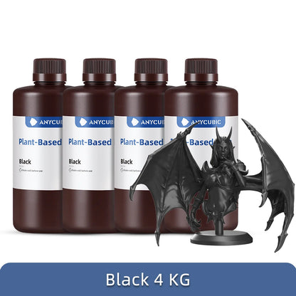 ANYCUBIC ECO UV živica pre LCD 3D tlačiareň Bezpečnosť voči zápachu 405nm UV Rastlinná živica Vysoko presné rýchle vytvrdzovanie