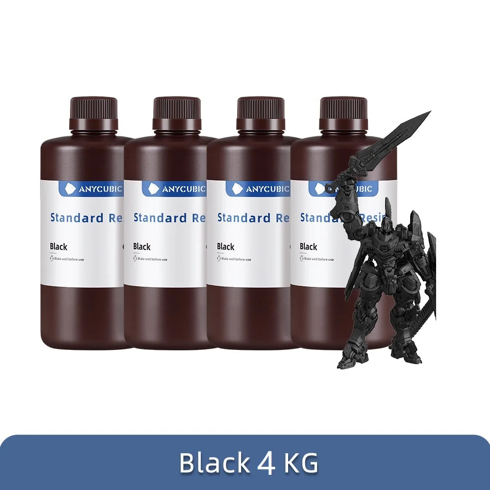 ANYCUBIC 405nm UV živica pre fotónovú 3D tlačiareň Photon Mono X Tlačový materiál LCD Normálna UV citlivá 1kg Tekutina